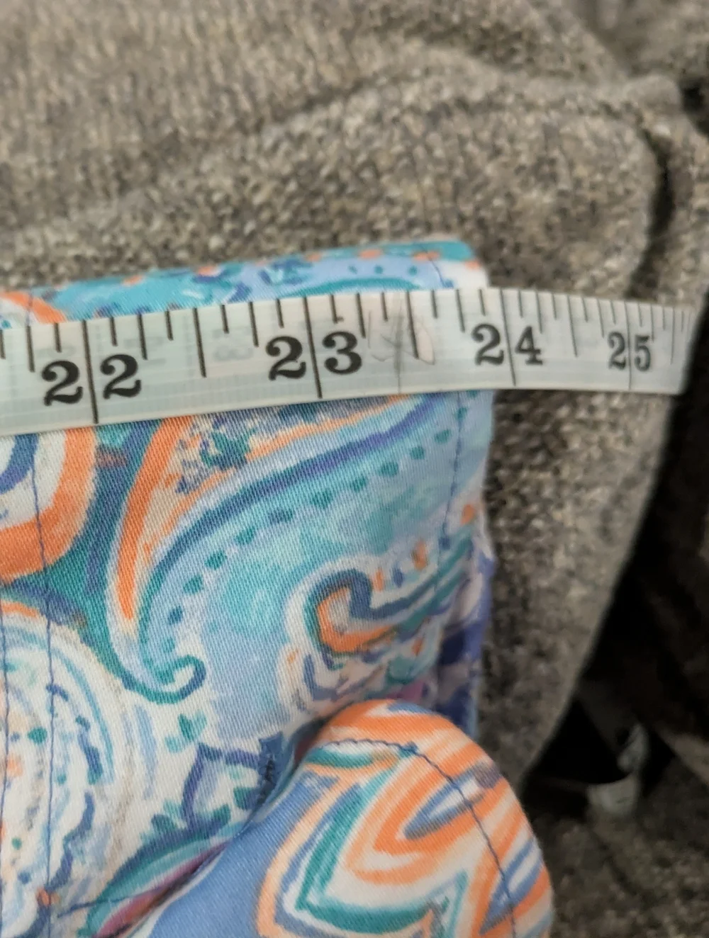 Ruby Rd. Paisley, Periwinkle, Button-Up Shirt - Picture 10 of 10